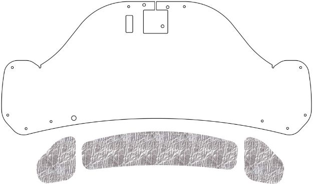Picture of 1994-1998 SVT Cobra AcoustiTrunk Sound & Heat Barrier Kit by QuietRide Solutions