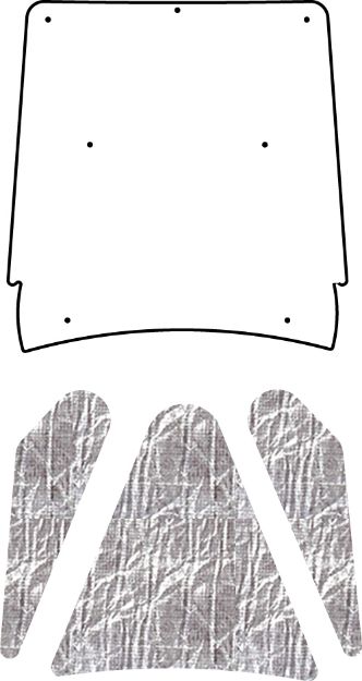 Picture of 1999-2004 Ford SVT Cobra AcoustiHood Under-Hood Insulation and Sound Barrier Kit by QuietRide Solutions