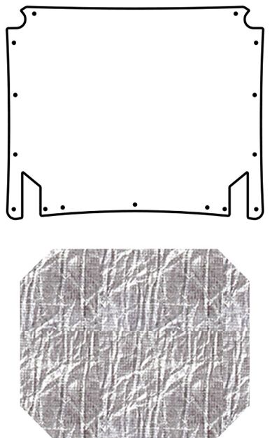 Picture of 1971-73 Ford Pinto QuietRide Solutions AcoustiHood Under Hood Cover Kit