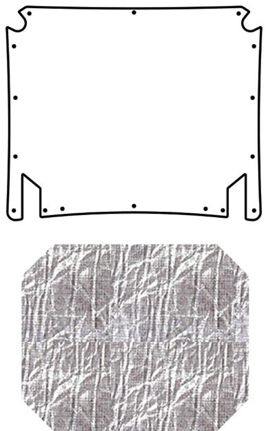Picture of 1974-1978 Ford Pinto AcoustiHood Under Hood Cover Kit by QuietRide Solutions