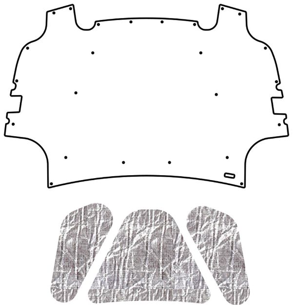Picture of 2009-2018 Ram Truck 1500 QuietRide AcoustiHood Under Hood Cover Kit