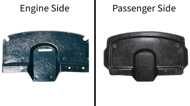 Picture of 1932 Studebaker Commander QuietRide Firewall Insulator Pad with Heat and Sound Barrier