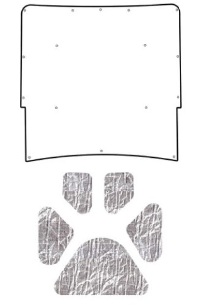 Picture of 1967-1969 Camaro AcoustiHood Under Hood Cover Kit by QuietRide Solutions