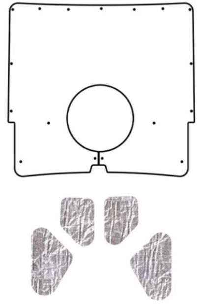Picture of 1967-1969 Camaro AcoustiHood Under-Hood Insulation & Sound Barrier Kit