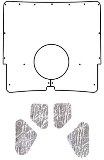 Picture of 1967-69 Camaro AcoustiHood Under-Hood Insulation & Sound Barrier Kit
