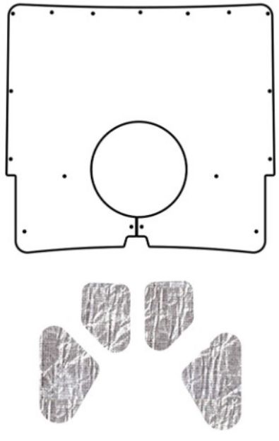 Picture of 1967-1969 Camaro AcoustiHood Under-Hood Insulation and Sound Barrier Kit