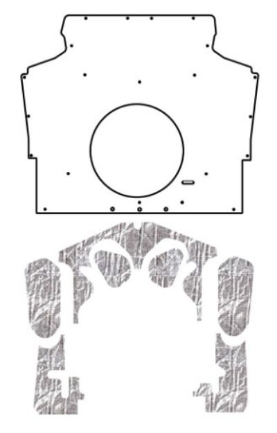 Picture of 1975-81 Camaro F-Body AcoustiHood Induction Under Hood Cover by QuietRide Solutions