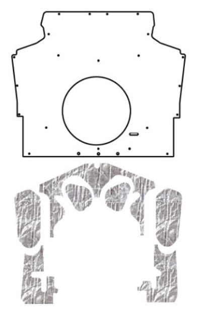 Picture of 1975-81 Camaro AcoustiHood Induction Under Hood Cover Kit by QuietRide Solutions