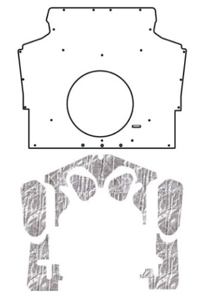 Picture of 1975-1981 Camaro F-Body AcoustiHood Induction Under Hood Cover by QuietRide Solutions