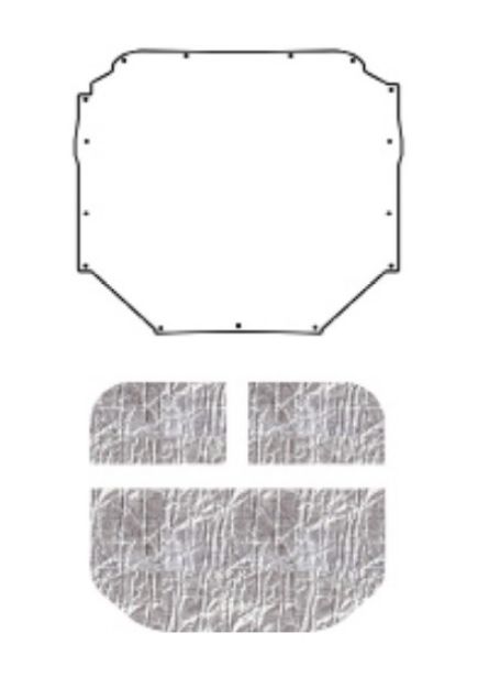 Picture of 1979-1982 Ford Mustang QuietRide AcoustiHood Under-Hood Insulation and Sound Barrier Kit