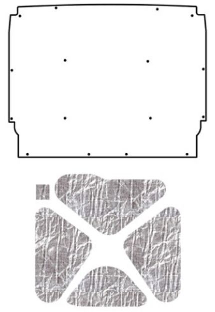 Picture of 1962-65 Nova AcoustiHood Under Hood Cover Kit by QuietRide Solutions - Officially Licensed GM Product