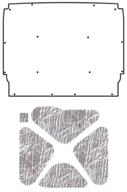 Picture of 1962-65 Nova QuietRide Solutions AcoustiHood Under Hood Cover Kit