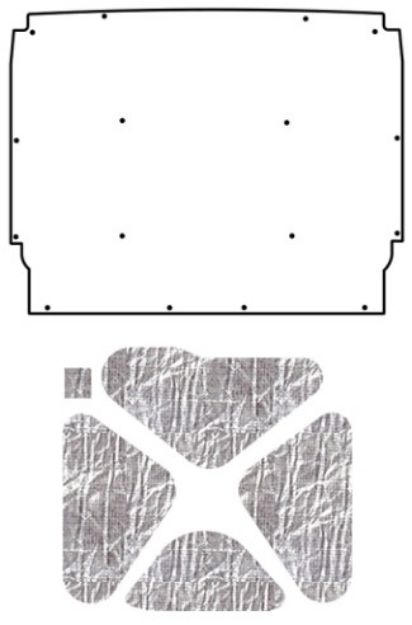 Picture of 1962-65 Nova QuietRide Solutions AcoustiHood Under Hood Cover Kit