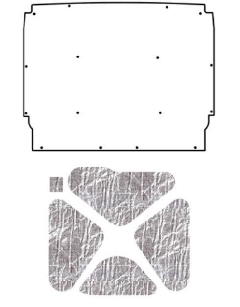 Picture of 1962-65 Chevy Nova AcoustiHood Under Hood Cover Kit by QuietRide Solutions