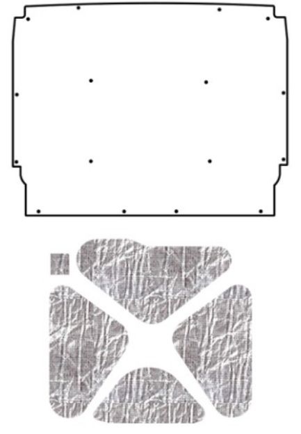 Picture of 1962-65 Chevrolet Nova QuietRide Solutions AcoustiHood Under Hood Cover Kit with Heatshield Panels