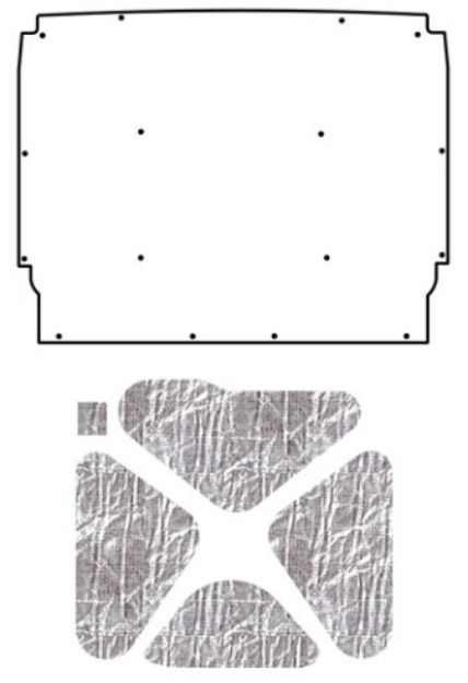 Picture of 1962-1965 Chevrolet Nova AcoustiHood Under-Hood Insulation & Sound Barrier Kit