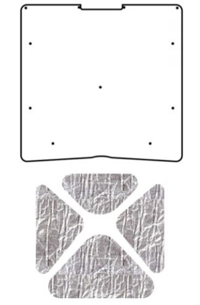 Picture of 1968-72 Nova QuietRide AcoustiHood Under Hood Cover Kit with Heatshield Panels and Installation Supplies