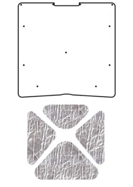 Picture of 1968-72 Nova QuietRide Solutions Under Hood Cover AcoustiHood Kit with Heatshield Panels and Installation Accessories