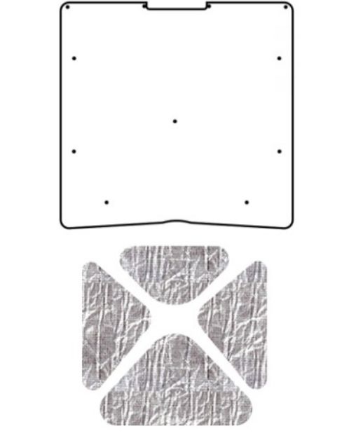 Picture of 1968-72 Chevy Nova QuietRide Solutions AcoustiHood Cover Kit with Heatshield Panels and Adhesives