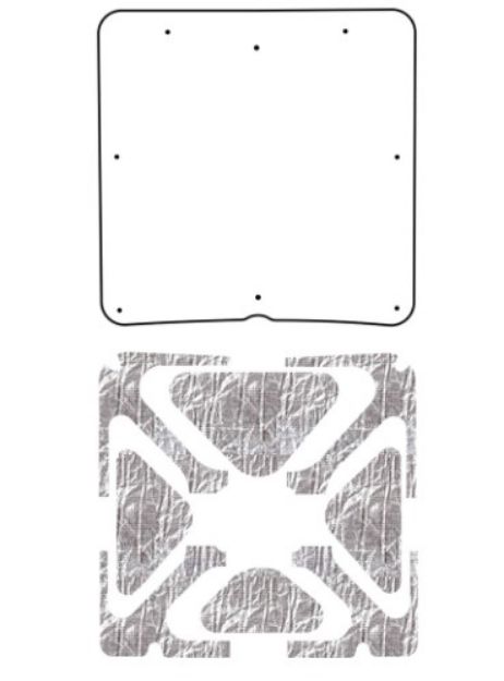 Picture of 1973-77 Nova QuietRide AcoustiHood Cover Kit with Heatshield Panels and Installation Accessories