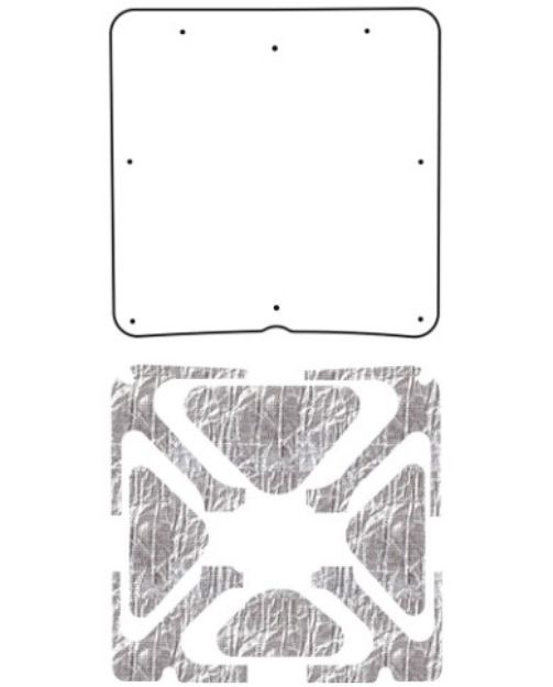 Picture of 1973-77 Chevy Nova QuietRide AcoustiHood Cover Kit with Heatshield Panels and Installation Supplies