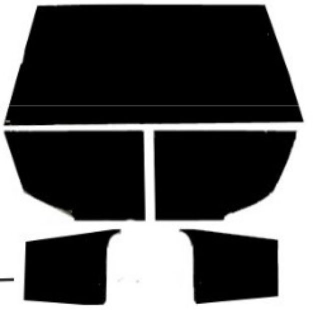 Picture of 1935-1936 Ford Truck AcoustiShield Roof Kit with Double Headliner Bow by QuietRide Solutions