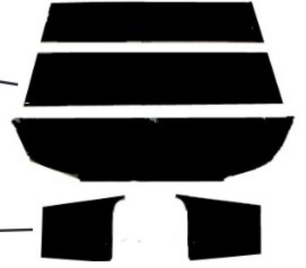 Picture of 1935-1936 Ford Truck AcoustiShield Roof Kit with Single Headliner Bow by QuietRide Solutions