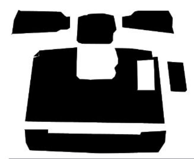 Picture of 1956 Ford Truck AcoustiTrunk Compartment Sound & Heat Barrier Kit by QuietRide Solutions
