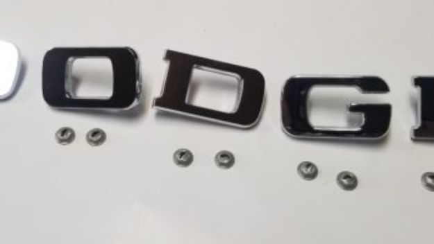 Picture of 1969-1971 Dodge Truck Hood Letters Set by Vans Auto