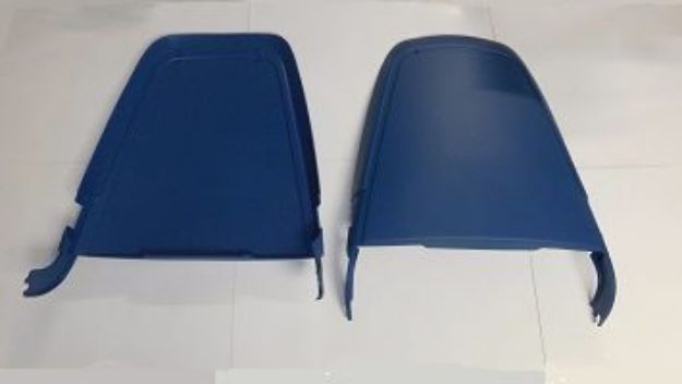 Picture of 1970-71 Mopar Bucket Seat Backs Blue Pair by Vans Auto