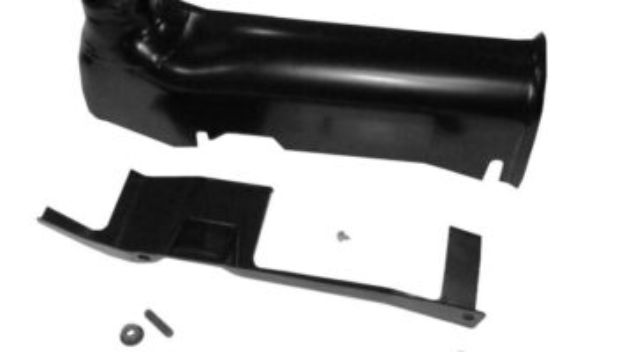 Picture of 1970-1971 Chrysler 383HP 400HP 440HP Vans Auto Left Exhaust Manifold Heat Stove with Hardware