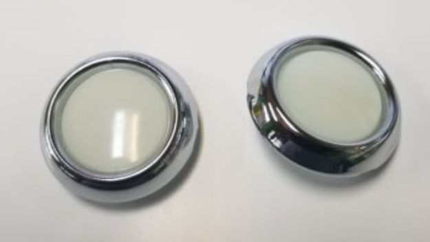 Picture of 1962-1964 Mopar B and C-Body Console Side Light Lenses and Bezels by Vans Auto