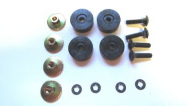 Picture of 1963-1976 Vans Auto Seat Rail Repair and Mounting Pad Spacer Kit