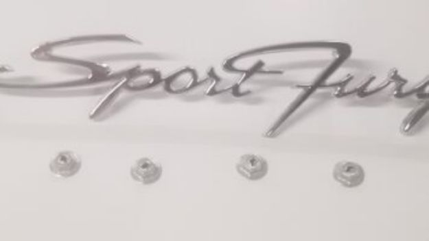 Picture of 1963-1966 Plymouth Sport Fury Emblem by Vans Auto