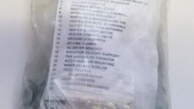 Picture of 1973-1976 A-Body Vans Auto Bolt Kit
