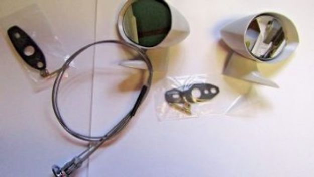 Picture of 1959-1960 Pontiac Super Duty Catalina Bonneville Vans Auto Passenger Side Mirror