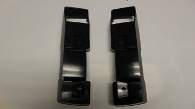 Picture of 1968-1972 A-Body Vans Auto Front Armrest Bases Black Pair
