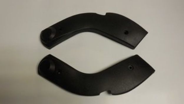 Picture of 1967-1969 A-Body Vans Auto Bench Seat Hinge Covers Pair