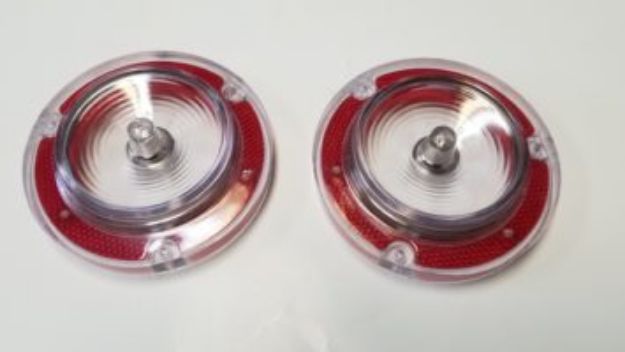 Picture of 1964-1965 Barracuda 1965 Valiant Backup Lenses by Vans Auto - Pair