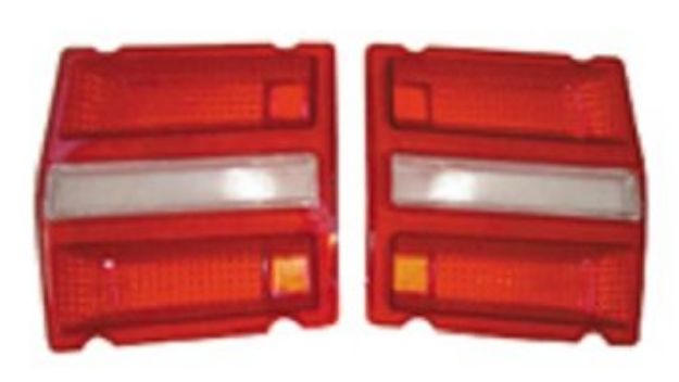 Picture of 1968 Mopar Dart Taillight Lenses by Vans Auto - Durable Replacement Pair