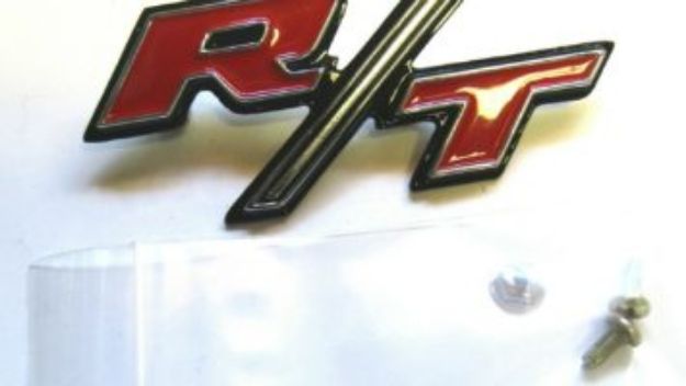 Picture of 1969 Dodge Charger RT Headlight Door Emblem by Vans Auto