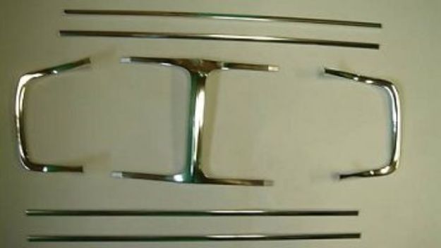 Picture of 1969 Dodge Charger Vans Auto Grille Trim Moldings Set