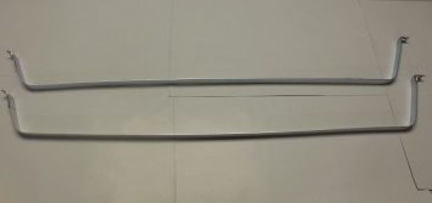 Picture of 1965-1966 C-Body Mopar Vans Auto Gas Tank Straps Pair