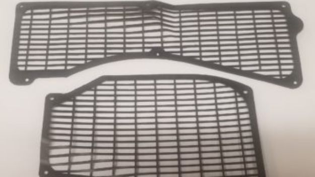 Picture of 1970 Dodge Challenger E-Body Cowl Vent Screens Set by Vans Auto