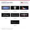 ACC floor-mat logo options for ACC-LM-24312: #148 Ford; #262 Futura; #54 Falcon; #111 Ford In Oval; #116 Ford Crest; #136 Futura Bird With Bars; #282 Sprint V8 - Proudly Made in the USA