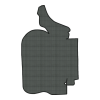 Illustration of 1959-1960 Chevrolet Impala ACC Cardboard trunk board in 15C GM Waffle