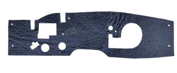 1964-1968 Ford Mustang Die Cut Jute Firewall Insulation Pad with Mass Backing - ACC product photo
