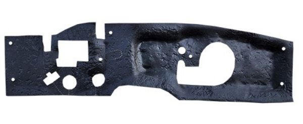 1967-1968 Ford Mustang Molded Jute Firewall Insulation Pad with Mass Backing - ACC product photo