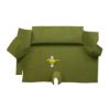 1969-1970 Ford Mustang Fastback Nylon Trunk Kit Floor Only - 1 Piece with optional #3 Mustang Gold Running Pony - illustrative logo placement