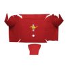 1967-1968 Ford Mustang Convertible Nylon Trunk Kit Floor Only - 2 Piece with optional #3 Mustang Gold Running Pony - illustrative logo placement